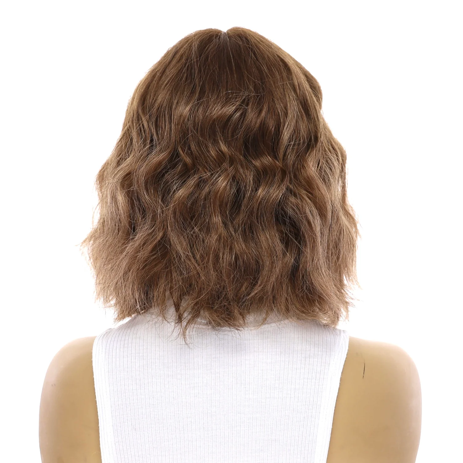 12" Divine Lace Top Wig Medium Brown Babylight Wavy - Image 3