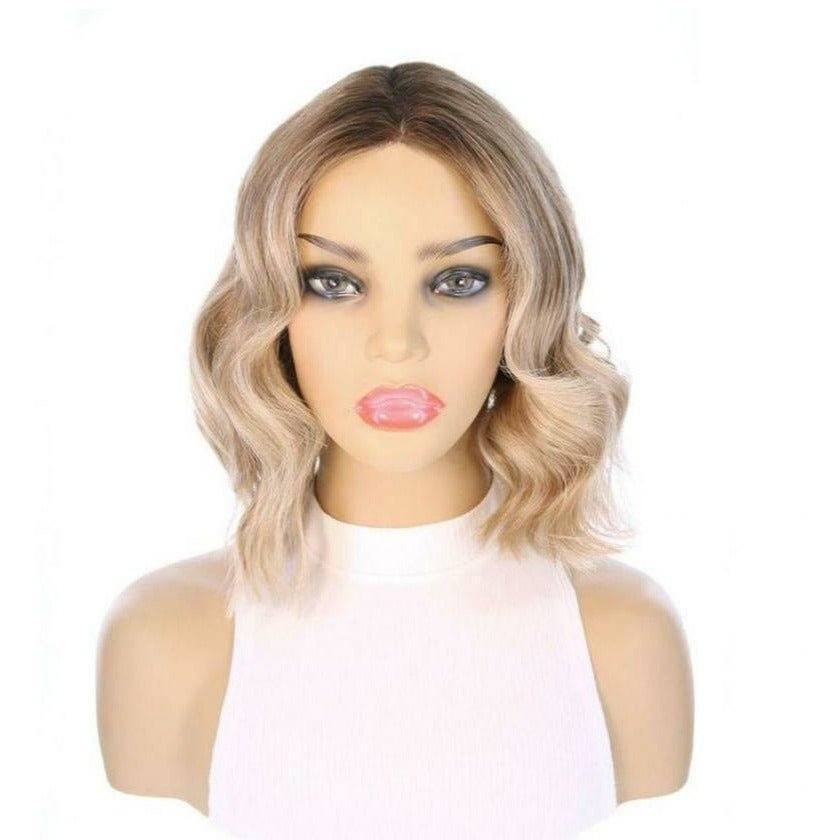 13" Divine Lace Top Wig Ash Blonde w/ Full Rooting - Image 5