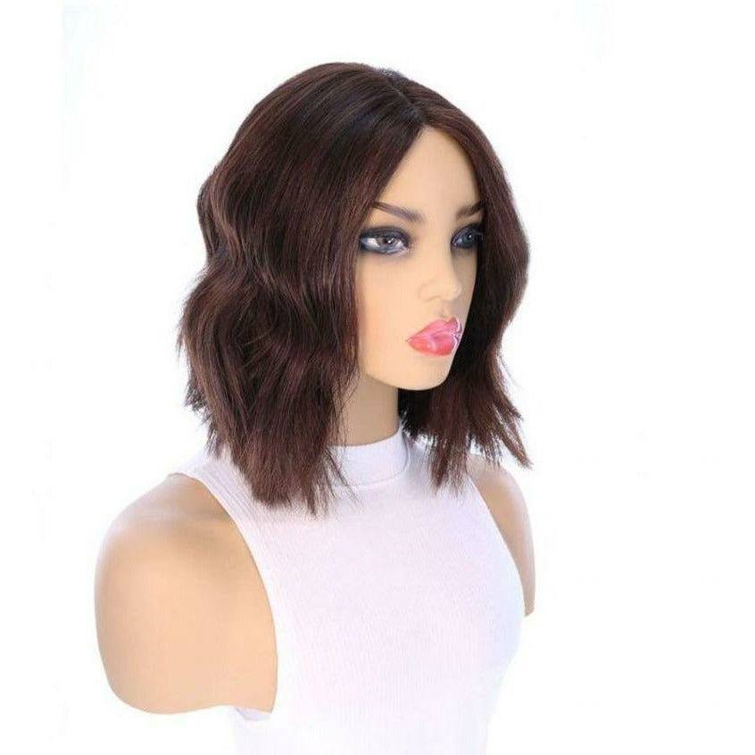 13" Divine Lace Top Wig Dark Brown - Image 3