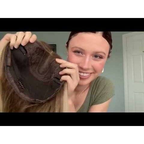 13" Divine Lace Top Wig Dark Brown - Image 8