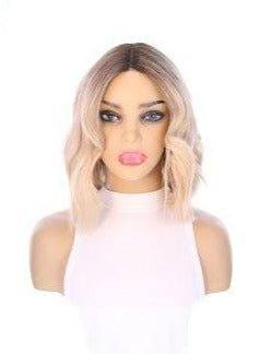 13" Divine Lace Top Wig Golden Blonde w/ Full Rooting - Image 8