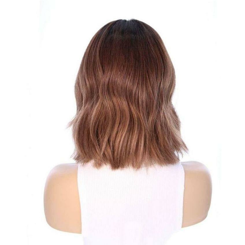 13" Divine Lace Top Wig Medium Brown Babylight w/ Full Rooting - Image 5