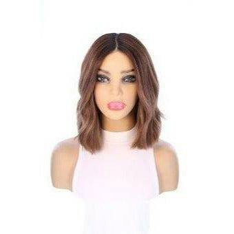 13" Divine Lace Top Wig Medium Brown Babylight w/ Full Rooting - Image 8