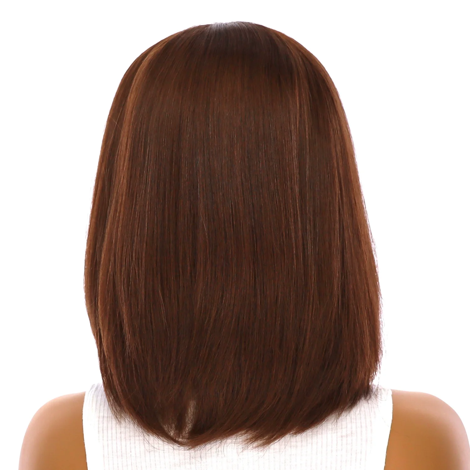 13" Victoria Silk Top Wig Auburn - Image 3