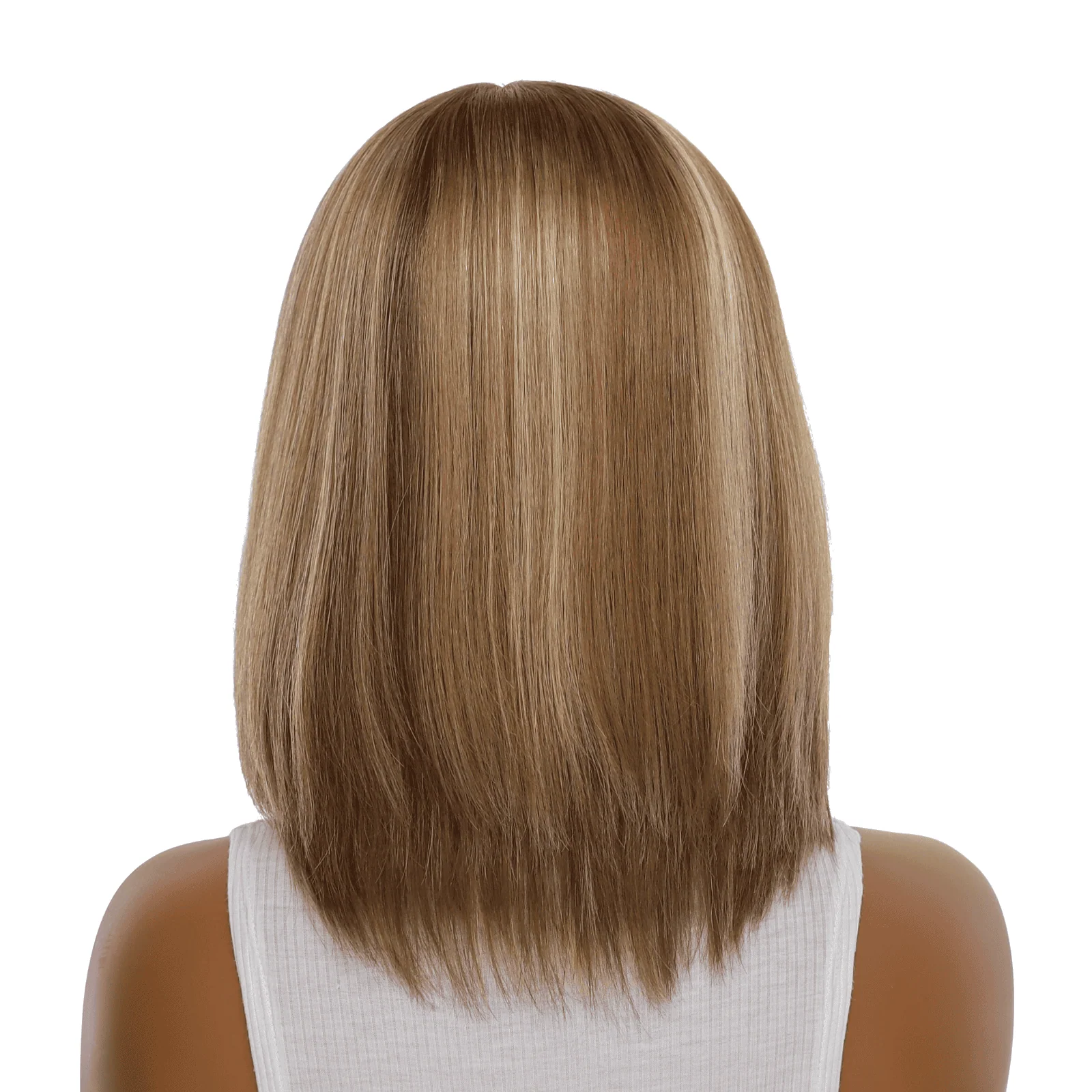 13" Victoria Silk Top Wig Medium Blonde - Image 3