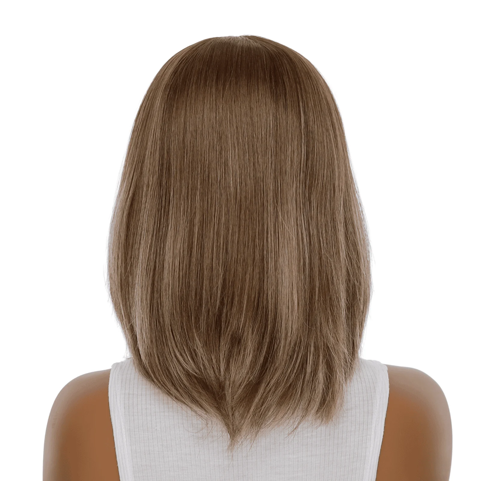 13" Victoria Silk Top Wig Light Brown Babylight - Image 3