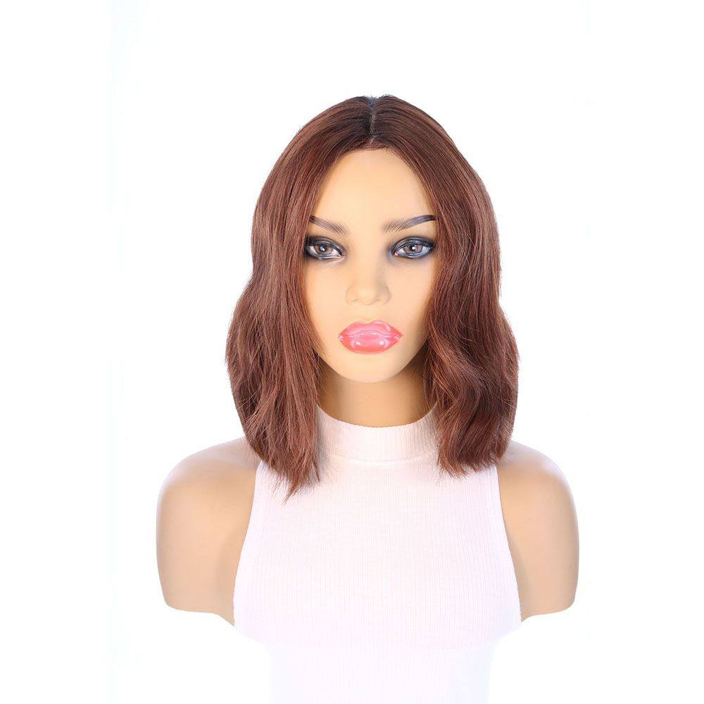 14" Divine Lace Top Wig Auburn w/ Partial Rooting - Image 3