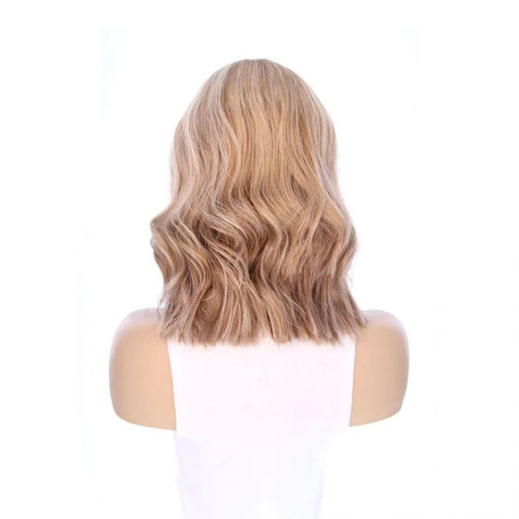15" Divine Lace Top Wig Medium Blonde - Image 5