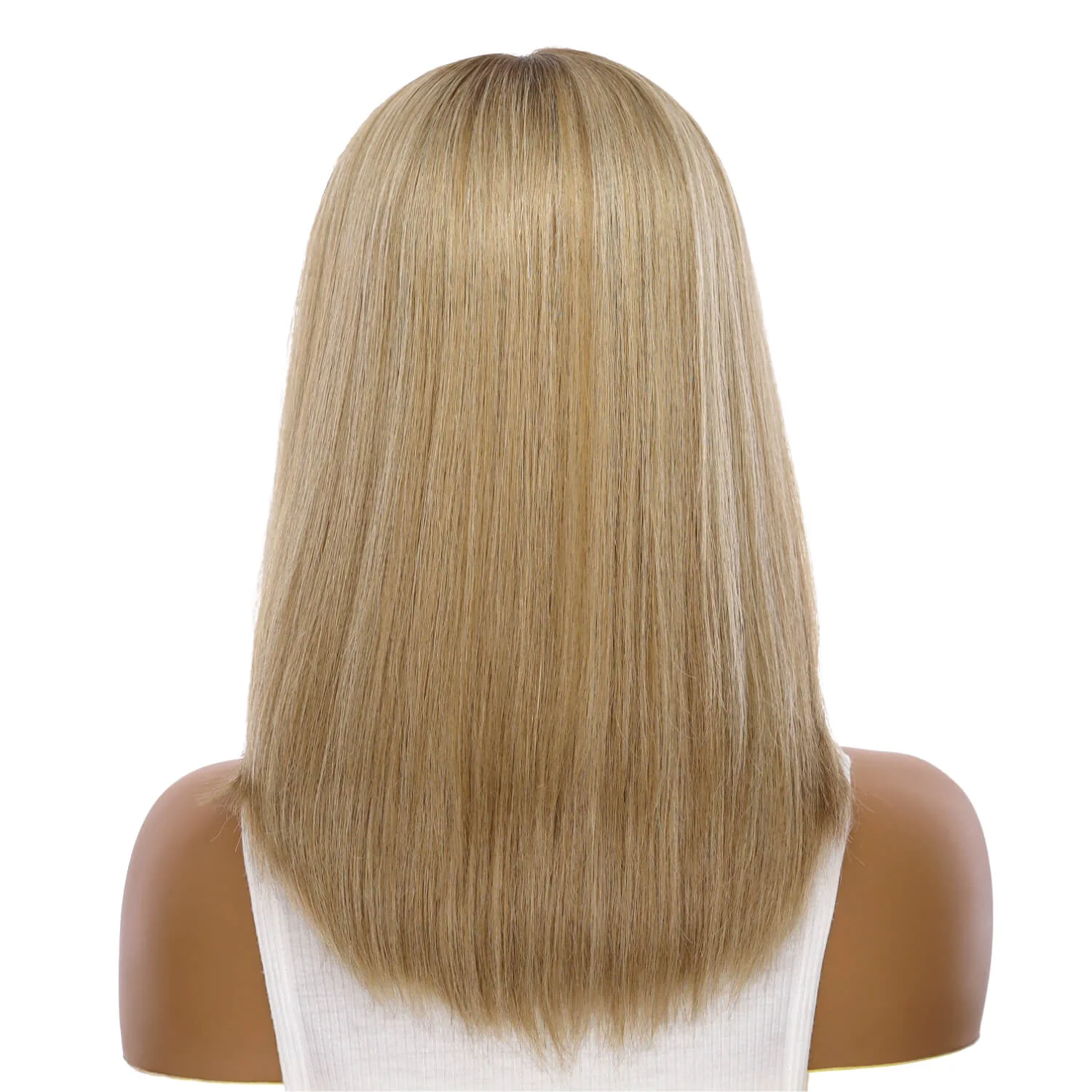 16" Divine Lace Top Wig Ash Blonde - Image 3