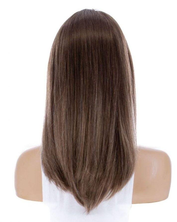 19" Nicole Silk Top Wig Light Brown Babylight - Image 3