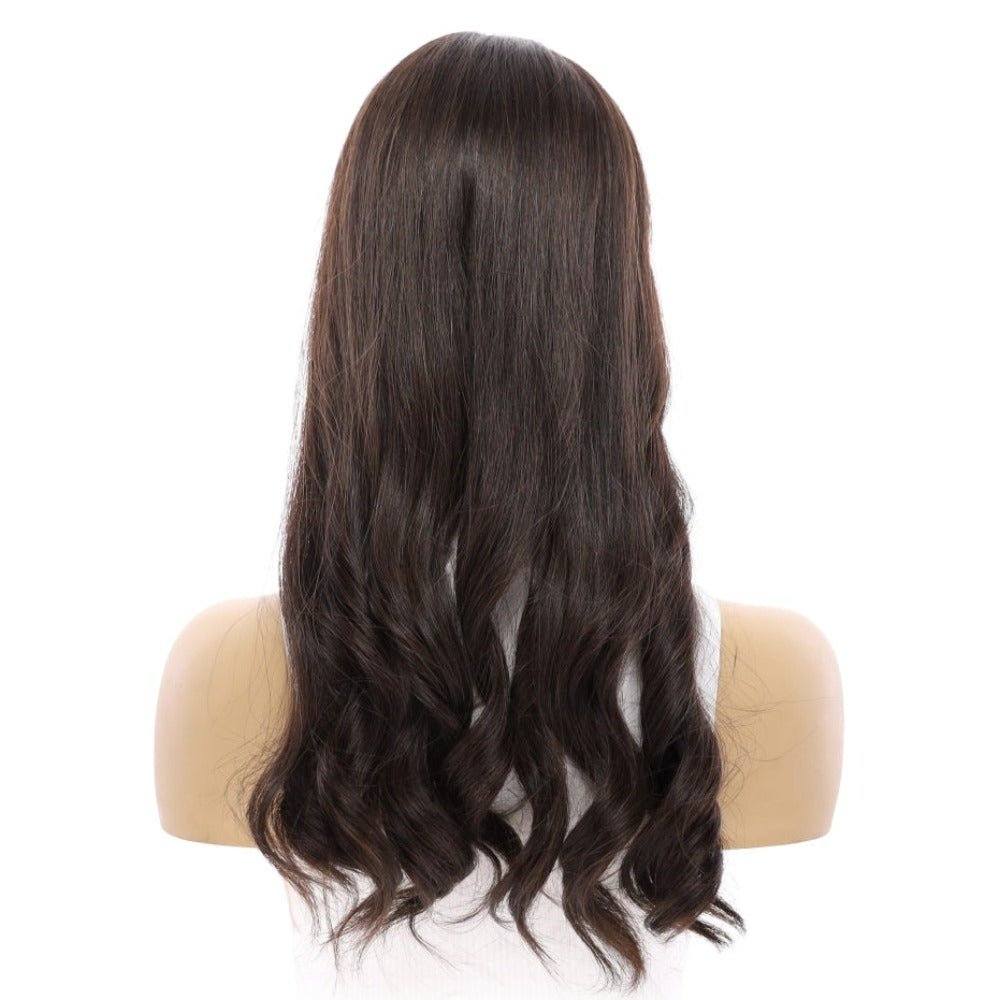 20" Onyx Silk Top Topper Dark Brown - Image 3