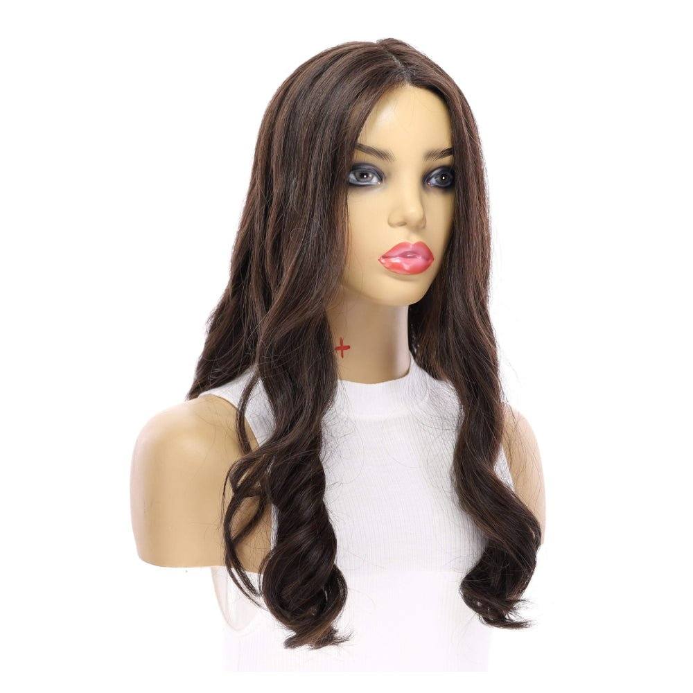 20" Onyx Silk Top Topper Dark Brown - Image 4