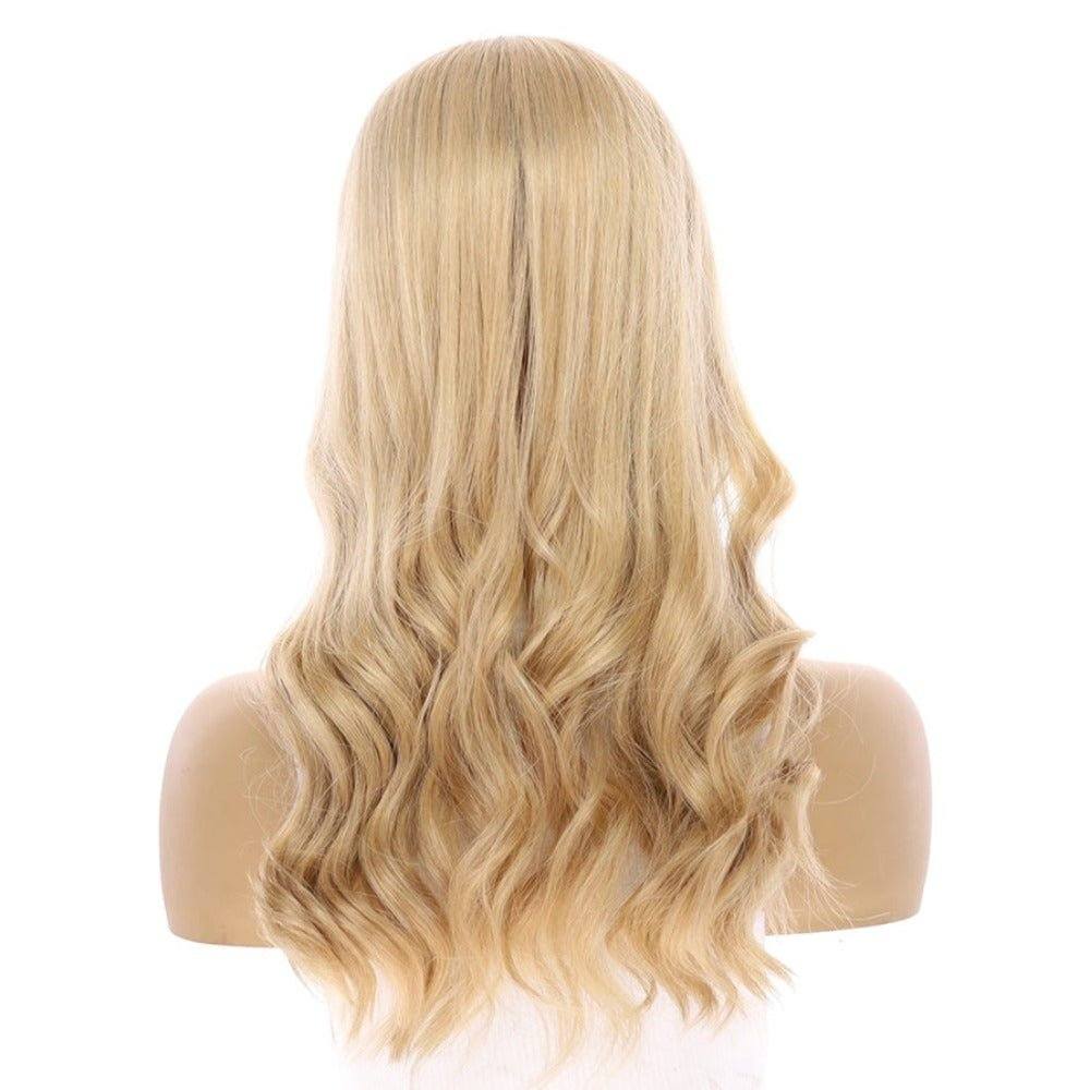 20" Onyx Silk Top Topper Beige Blonde - Image 3