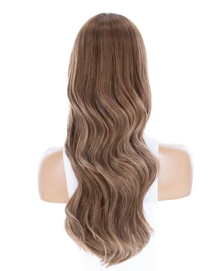 26" Ponytail Silk Top Wig Light Brown Babylight - Image 4