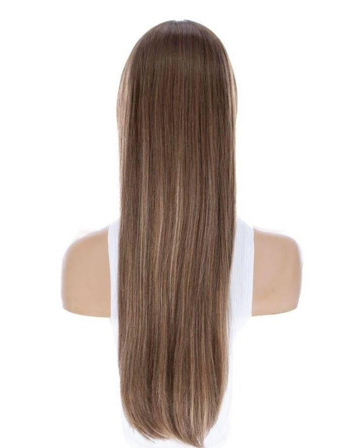 26" Ponytail Silk Top Wig Light Brown Babylight - Image 7
