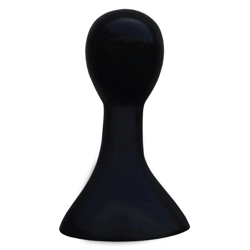 17" Black Abstract Mannequin Head - Image 3
