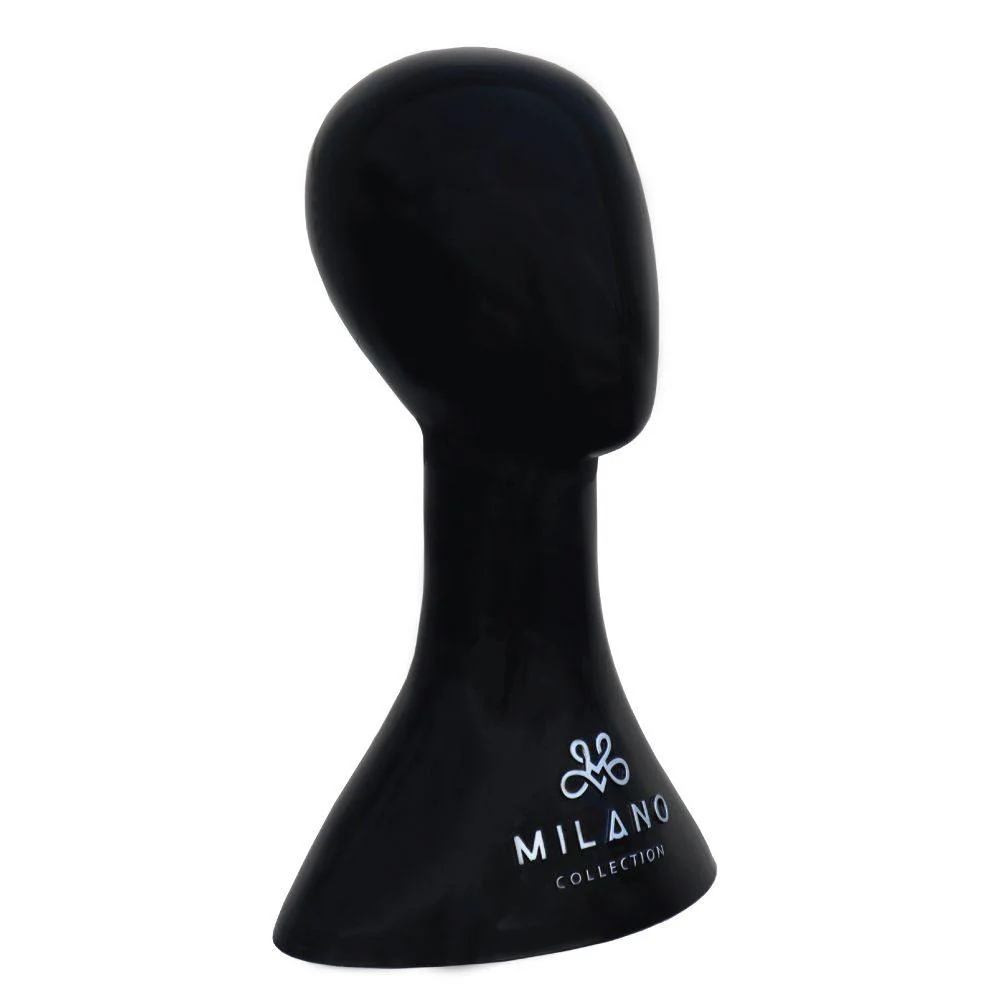 17" Black Abstract Mannequin Head - Image 4