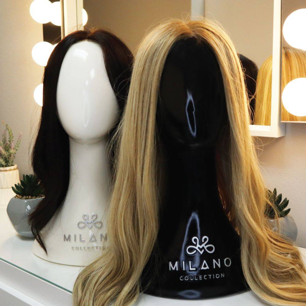 17" Black Abstract Mannequin Head - Image 8