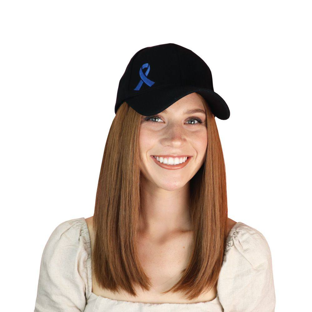 Bobbi Black with Blue Ribbon Baseball Cap - Image 7