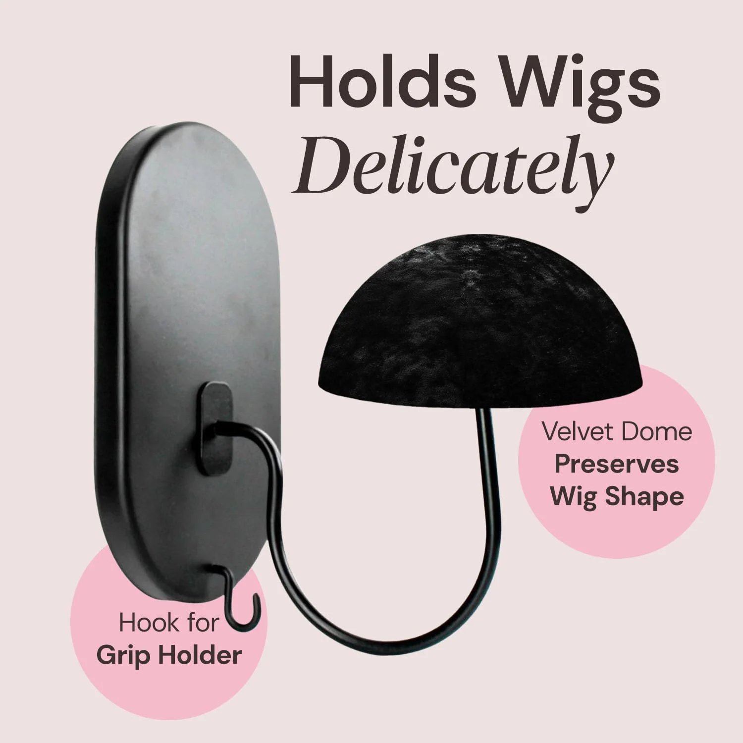 Deluxe Wall Mounted Wig Holder - Image 3