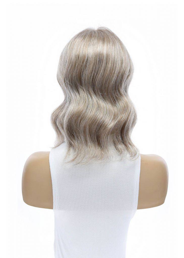 14" Topaz Lace Top Topper Champagne Grey - Image 7