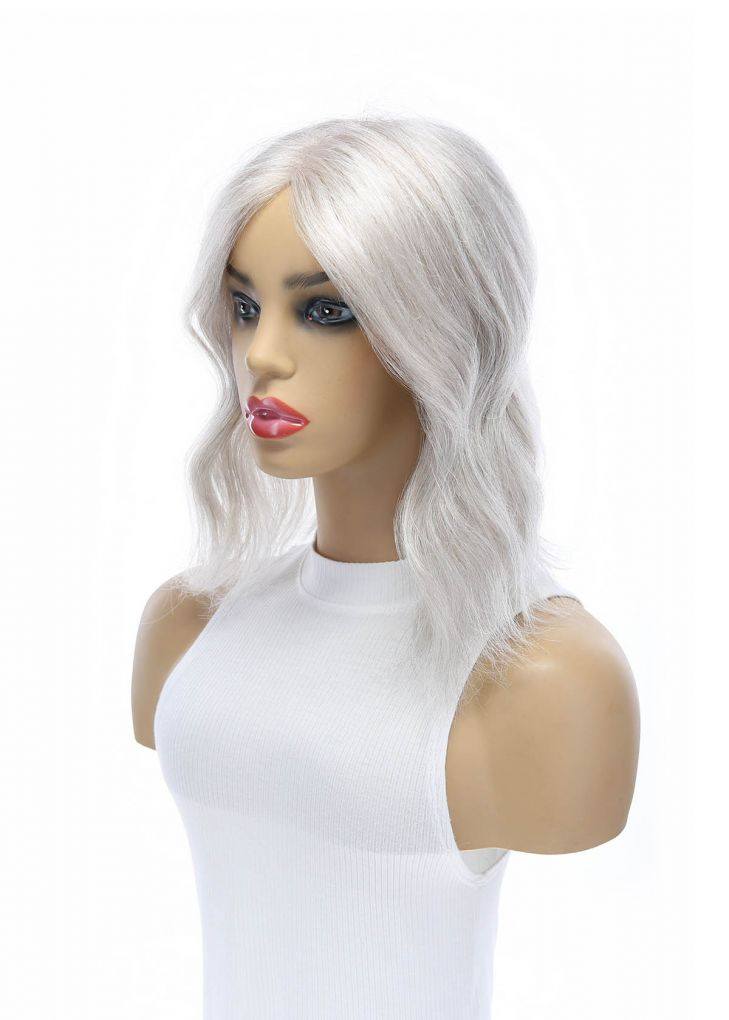 14" Topaz Lace Top Topper Snow Grey - Image 3