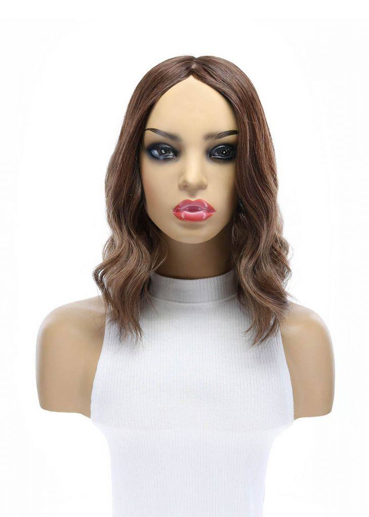 14" Emerald Silk Top Topper Medium Brown Babylight - Image 4