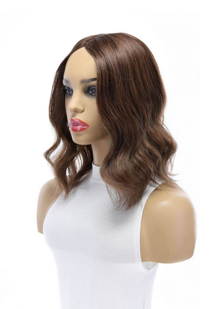 14" Emerald Silk Top Topper Medium Brown Babylight - Image 5